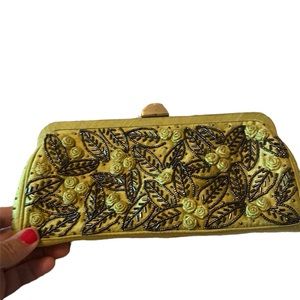 Inge christopher vintage beaded purse